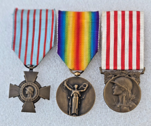 1914 1918 lot - 3, médailles